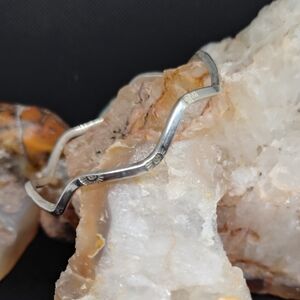 Taxco Silver Wave Bracelet